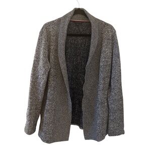 Tommy Hilfiger Gray Lined Open Front Cardigan Sweater Jacket Men’s M